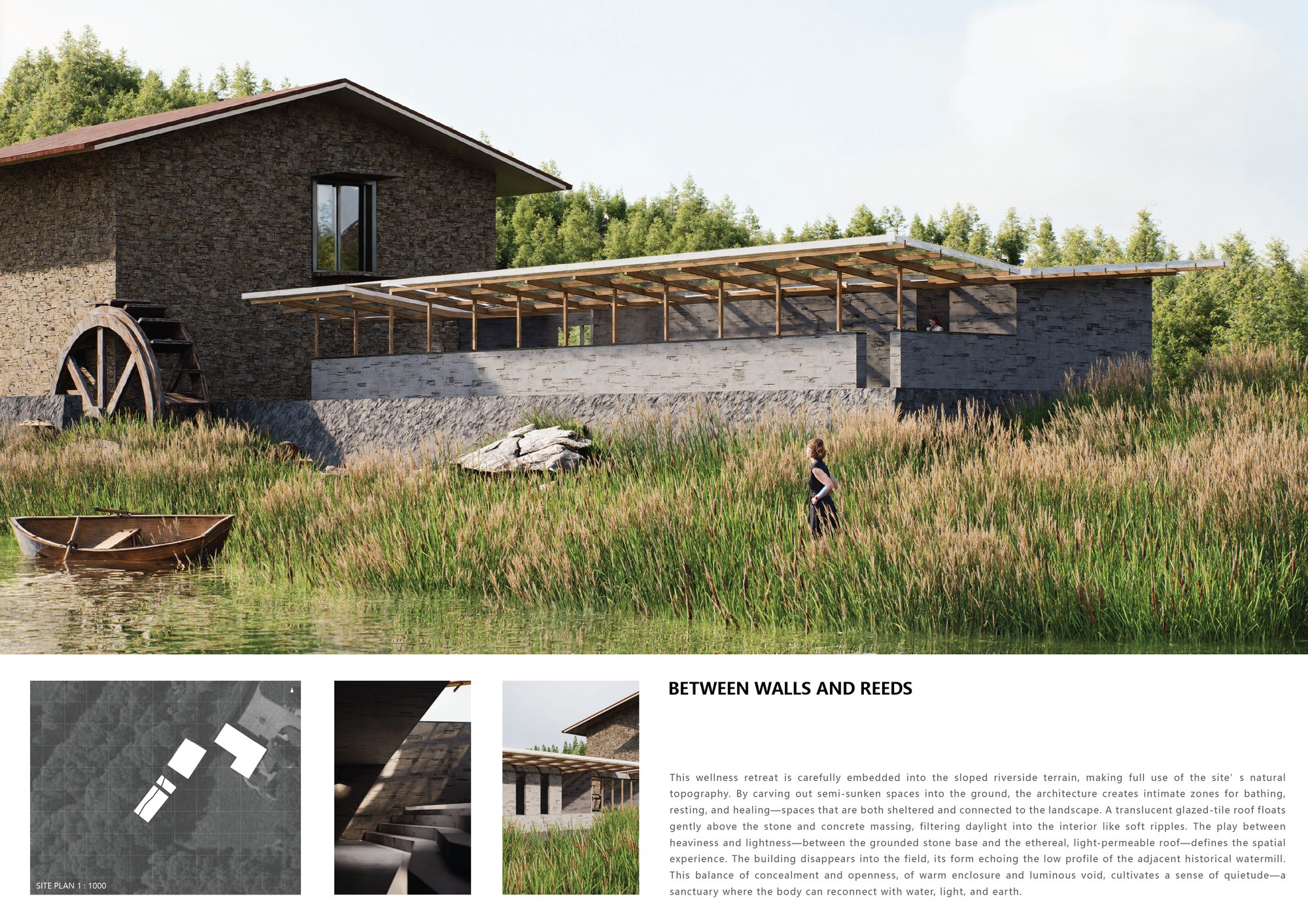 Between Walls and Reeds — board 01